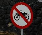 Yasak motosiklet sinyal